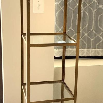 Metal and Glass Stand 