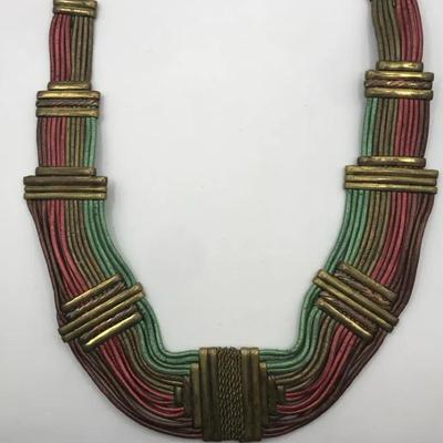 Alexis Kirk Egyptian Revival Necklace - Beautiful Details