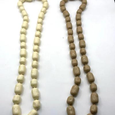 Tan Cream Necklaces