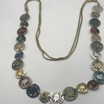 Circle Necklaces