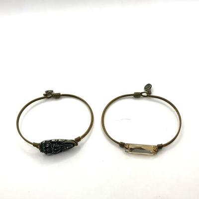 Metal Bracelets - 2 Pieces
