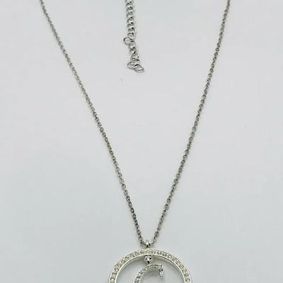 Creativity Circle Pendant Necklace 16”