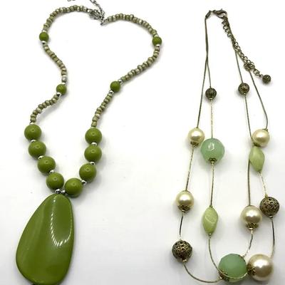 Green Necklaces 