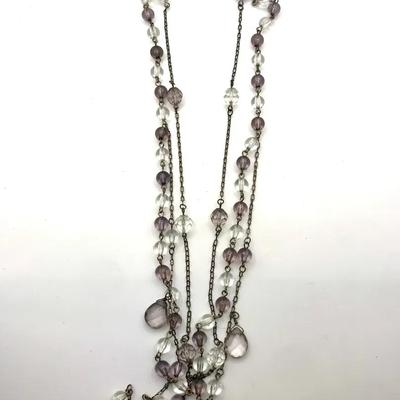 Multi Strand Beaded Necklace 