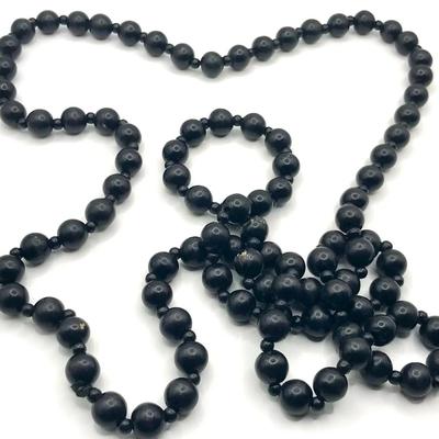 Black Bead Set