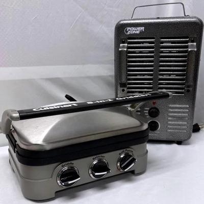 "Cuisinart Griddler" And Utility Heater