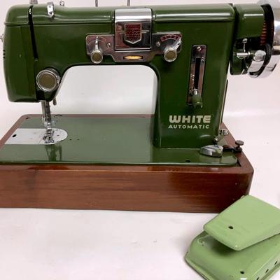 “White” Automatic Sewing Machine
