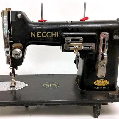 Vintage "Necchi" Sewing Machine
