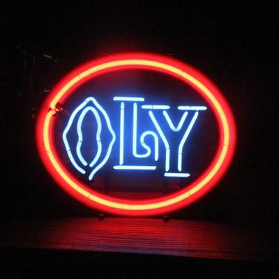 Sale Photo Thumbnail #9: 1970/80s Olympia Beer sign retro and rare