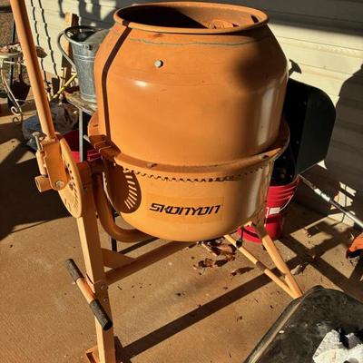 Concrete mixer $ 125.00