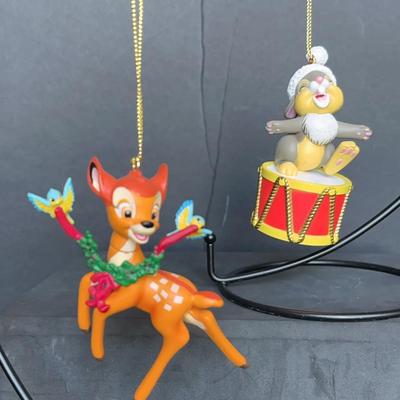 Disney Ornaments: Thumper And Bambi
