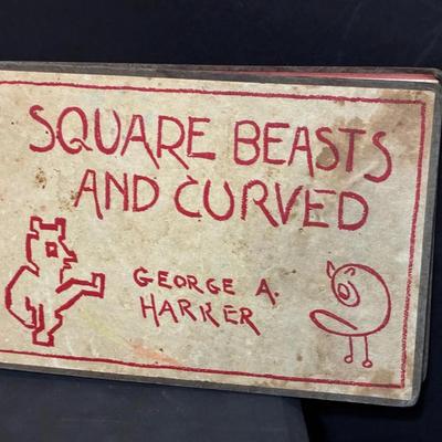 Square Beasts & Curved, by George A. Harker