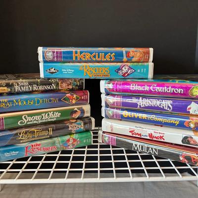 Disney VHS tapes
