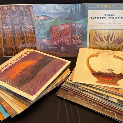 Huge Lot Of CHRISTIAN WORSHIP Records LPs!