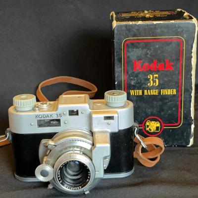 Vintage Kodak Anastar 35 Film Camera , No. ES54813 , f 3.5 - 50mm