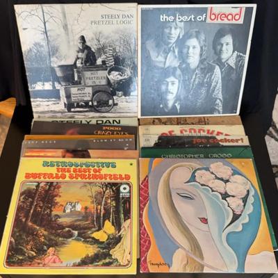 2~BREAD, 2~JOE COCKER, 2~POCO, 2~JEFF BECK, 2~STEELY DAN Records LPs * Excellent Condition