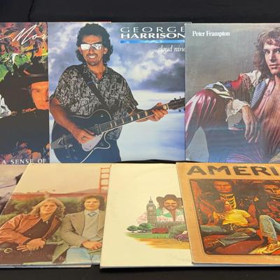 VAN MORRISON, AMERICA, FRAMPTON! Records LPs