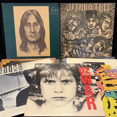STING; U2; BOZ SCAGGS; DAN FOGELBERG! Records LPs 