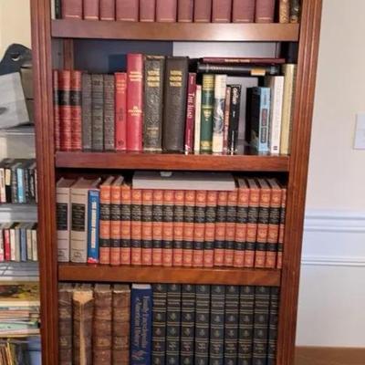 Sturdy 72” Tall Wooden Bookshelf * Quality Workmanship 