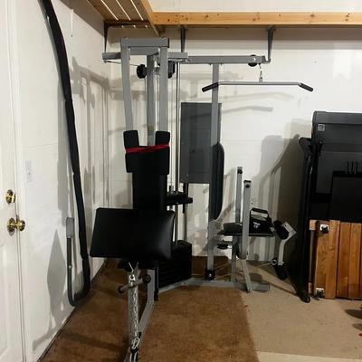Weider Pro 9930 Home Gym * Pull Down, Tris, Bis, Chest, Quads & More