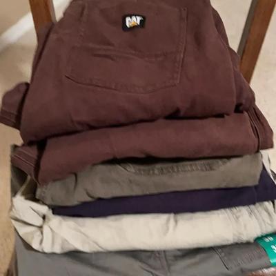 3 Pairs Men’s CAT Pants Size 36x29 * Legendary Outfitters 38x30 * REI PANTS Size 30 * Shorts New 30