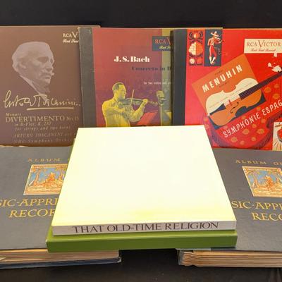 Classical 78s Records LP Sets! * BACH & More
