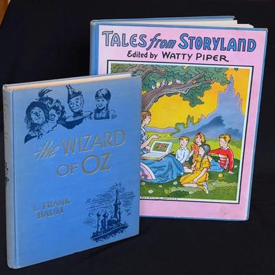 1944 The Wizard of Oz , Tales From Storyland Large Hardcover Book