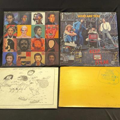 4~ THE WHO Records LPs