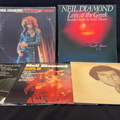 NEIL DIAMOND! Records LPs * Hot August Night!