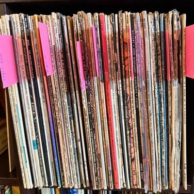 A CUBBY OF CLASSICAL Records LPs! * MOZART AND MORE!