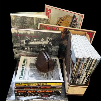 Darius Kinsey Photography Books , Locomotives & Logging , Tall Timber Magazines , Metal Pictures 