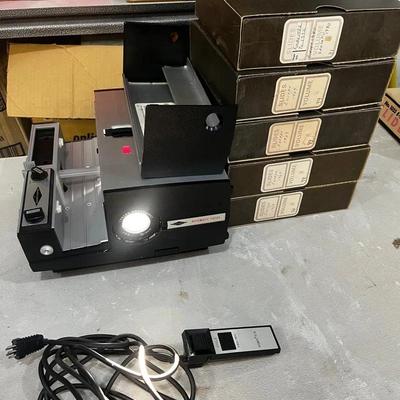 Sawyers Slide Viewer & 5 Slide Wheels * 1969 Europe