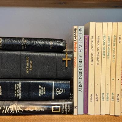 Vintage Religious Books & 3~ Bibles * 1931 & 1950s To 1980s * Christian, Book Of Mormon