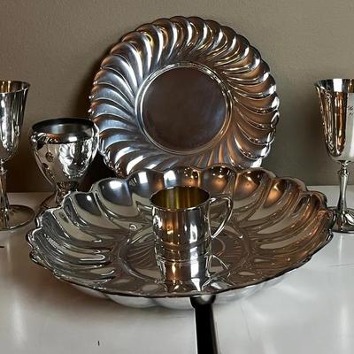 Silverplate Serving Set * Trays * Goblets & More * Reed & Barton