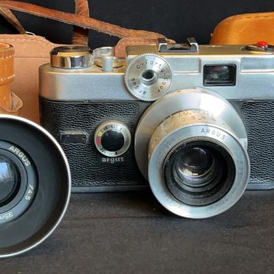Vintage Cintagon  Argus  f28 50mm Film Camera , Argus 35mm Lens 