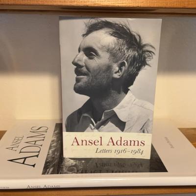 ANSEL ADAMS hardback Book & Letters 1916-1984