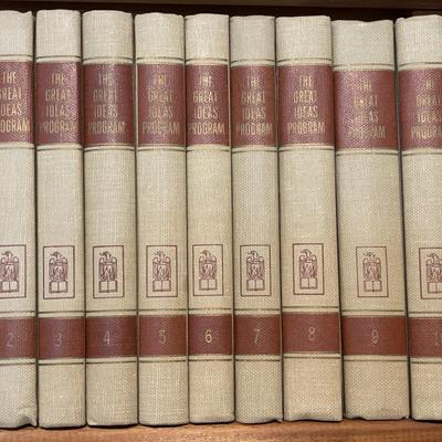 The Great Ideas Program Set Of 10 Hardback Books 1959-1963