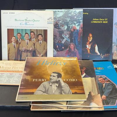 Several CHRISTIAN WORSHIP Records LPs * TENNESSEE ERNIE FORD 