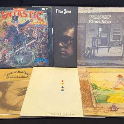 ELTON JOHN! Records LPs