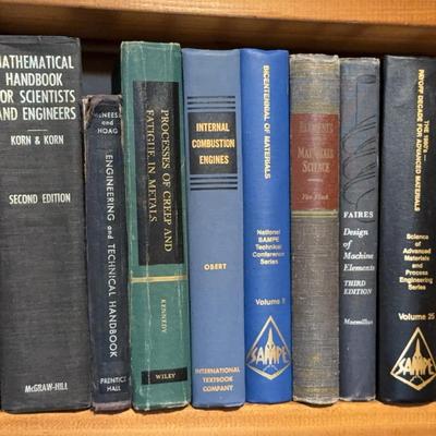 Vintage Engineering Books * 1910 Students Manual * Some Textbooks From 1950s To 1960s