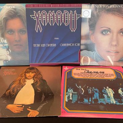 OLIVIA NEWTON JOHN Records LPs * JUICE NEWTON, SHA-NA-NA