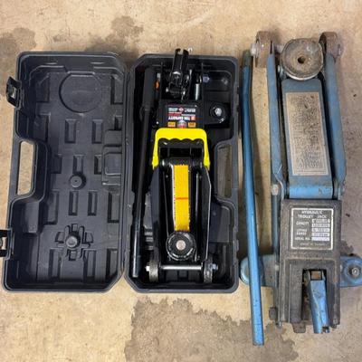 2~ Hydraulic Jacks * BLACK JACK In Kit & Blue One Appears Vintage? 
