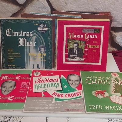 Collection of 33 1/3 Speed Albums 