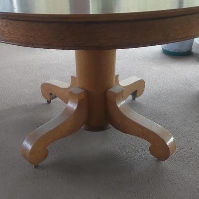 Drum Shaped Table on Castors