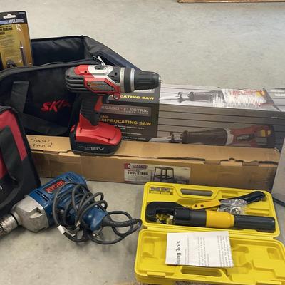 Collection of Power Tools 