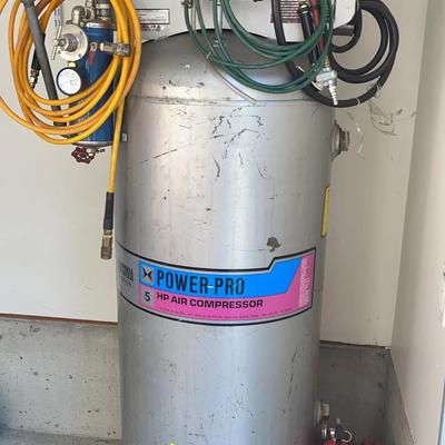 Campbell Hausfeld Power Pro air compressor.