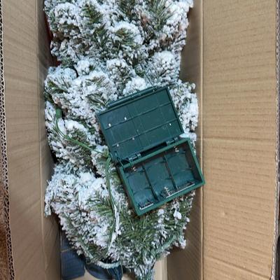 3ft Prelit Frosted Christmas Tree 