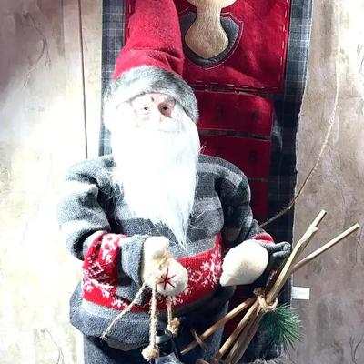 Santa And Advent Calendar 