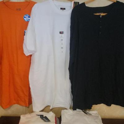 Men's T-shirts And Henleys Size XL And 2XL 