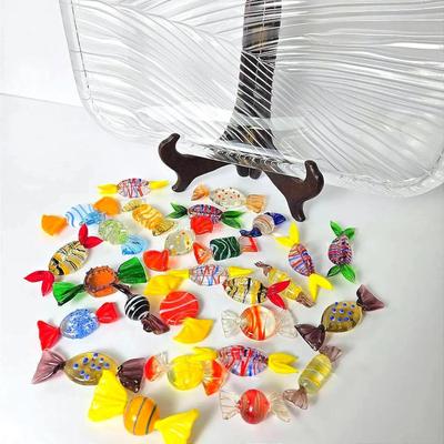 Murano Glass Candy & Emanual Ungaro Sasaki Glass Tray